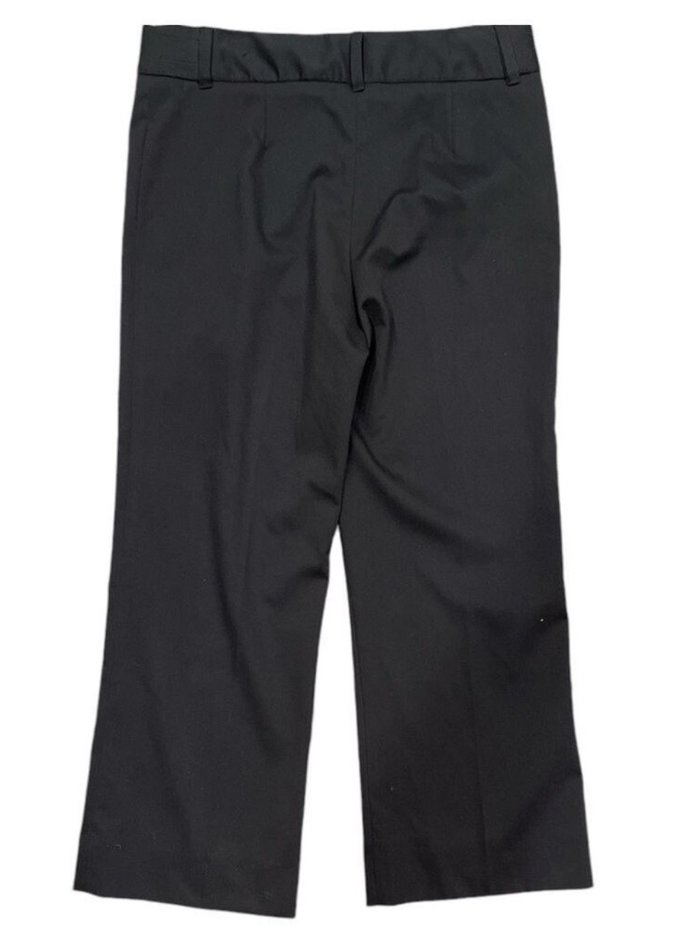 Unlisted Kenneth Cole Size 12 Black Wide Leg Y2K Style Dress Trousers - Picture 4 of 7
